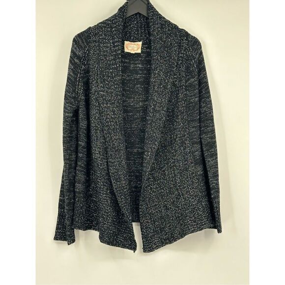 Ambiance black and white weaved jacket size L - Picture 1 of 5